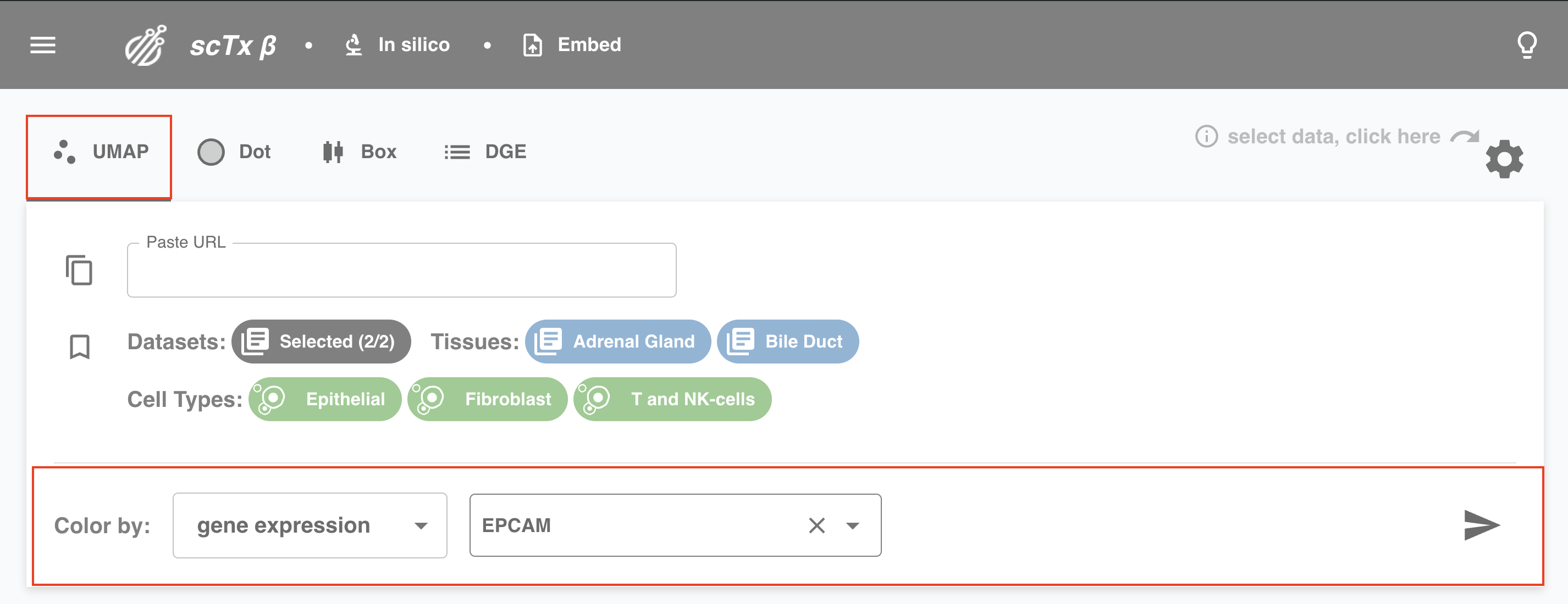 Select Plot Specific Parameters